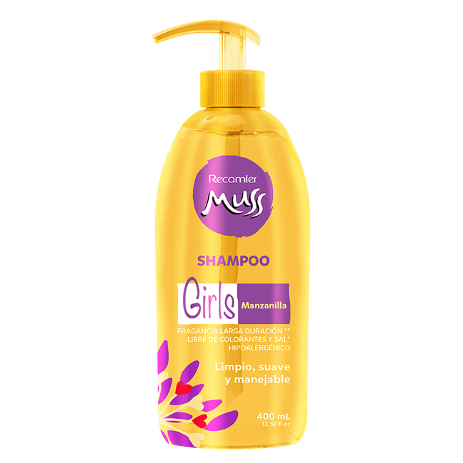 Shampoo Girls Manzanilla Muss Kids recamierec