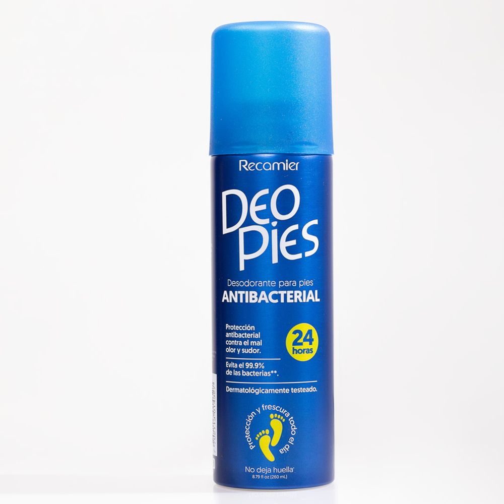 Desodorante Para Pies Antibacterial Deo Pies 260 ml - recamierecM