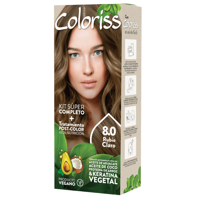 Tinte Coloriss Kit No.8 x 50Gr