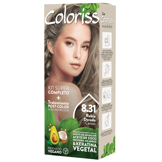 Tinte Coloriss Kit No.8.31 X 50 Gr