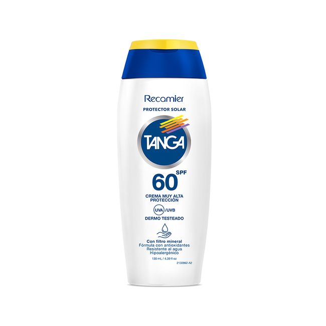 Tanga SPF 60 Crema x130 ml